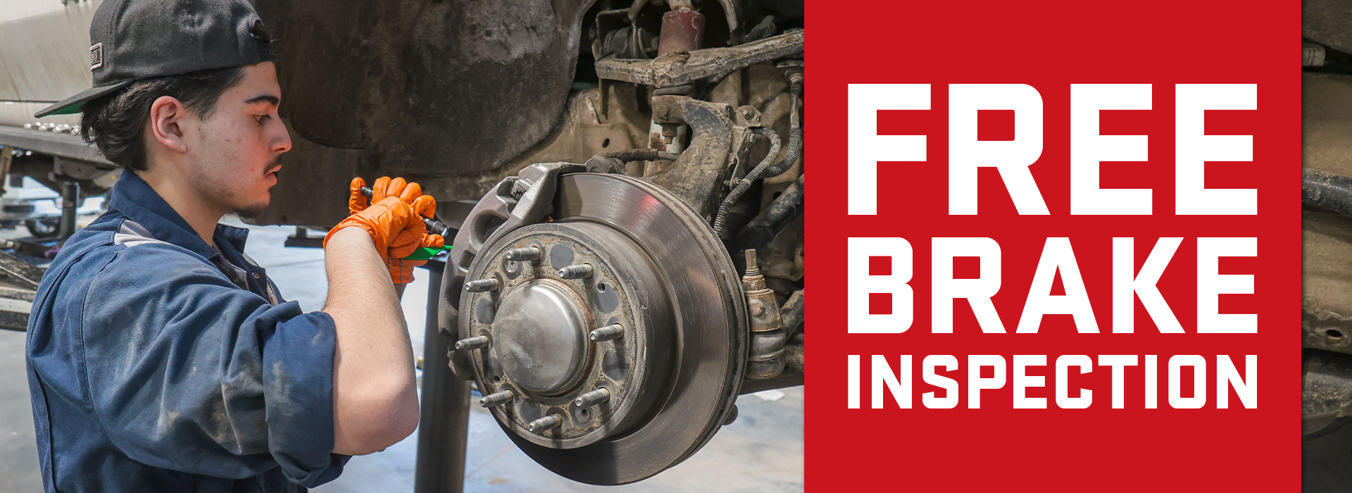 Free Brake Inspection + Savings on Parts Free Brake Inspection + Savings on Parts