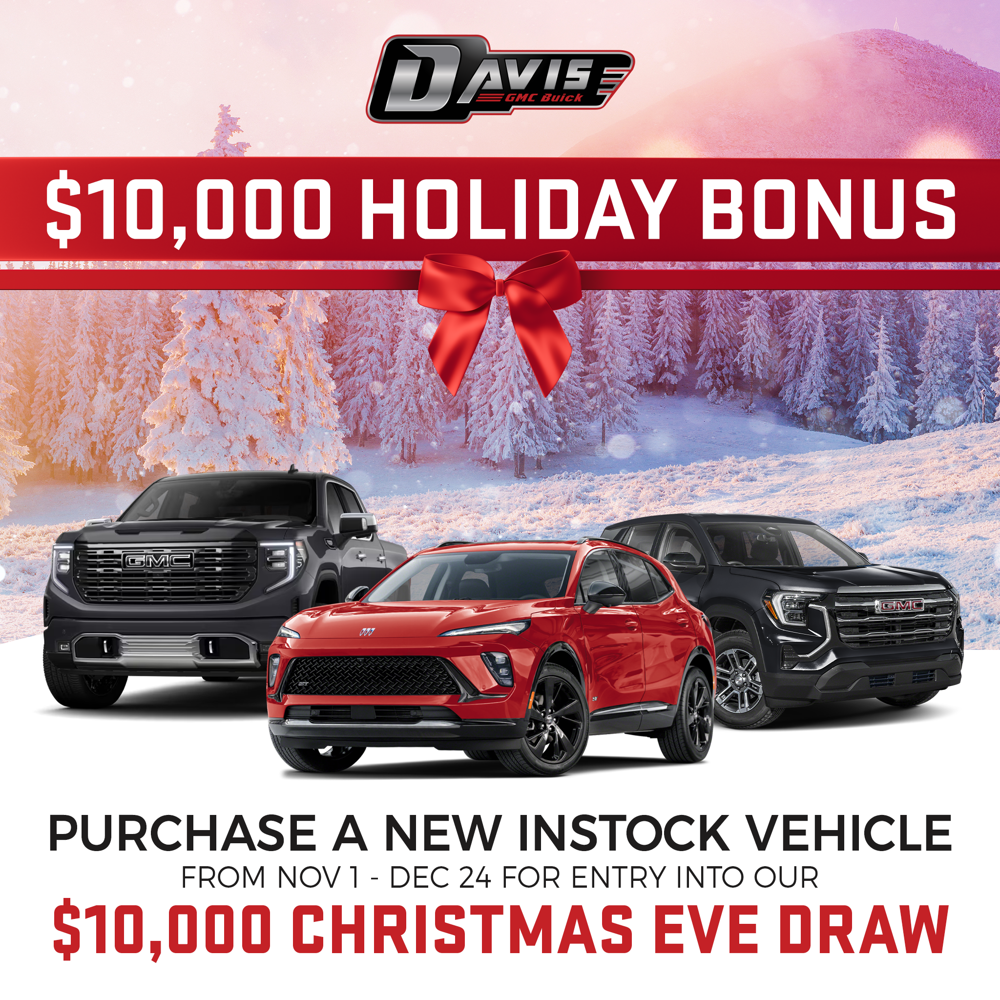 $10,000 Holiday Bonus $10,000 Holiday Bonus
