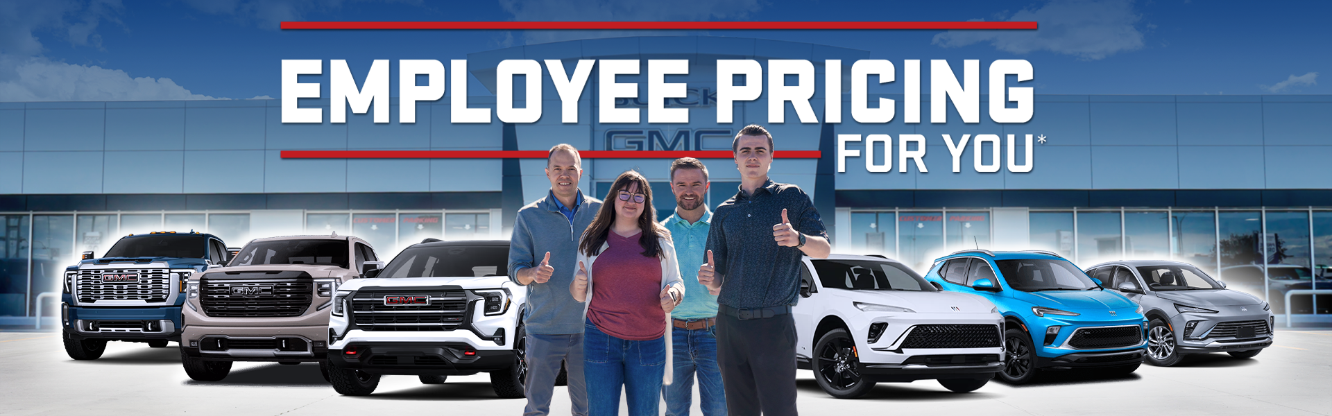 Employee Pricing on New Vehicles