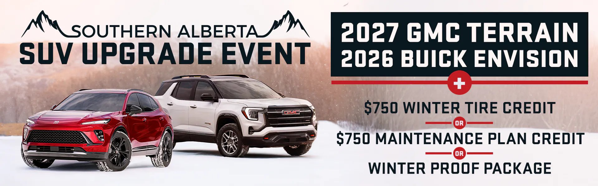 Southern Alberta SUV Upgrade Event