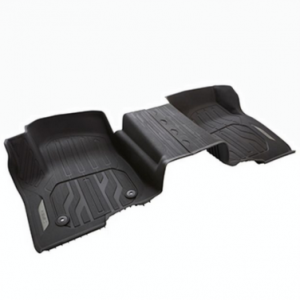 Floor Liners - Front Premium All Weather, W/O Console, GMC Logo, Jet Black
