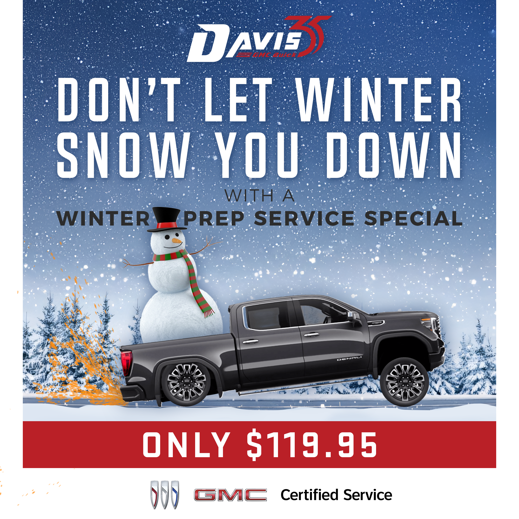 Winter Prep Service Special